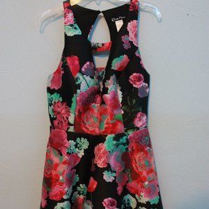 Dear Moon (Nordstrom) Floral Print Fit & Flare Dre